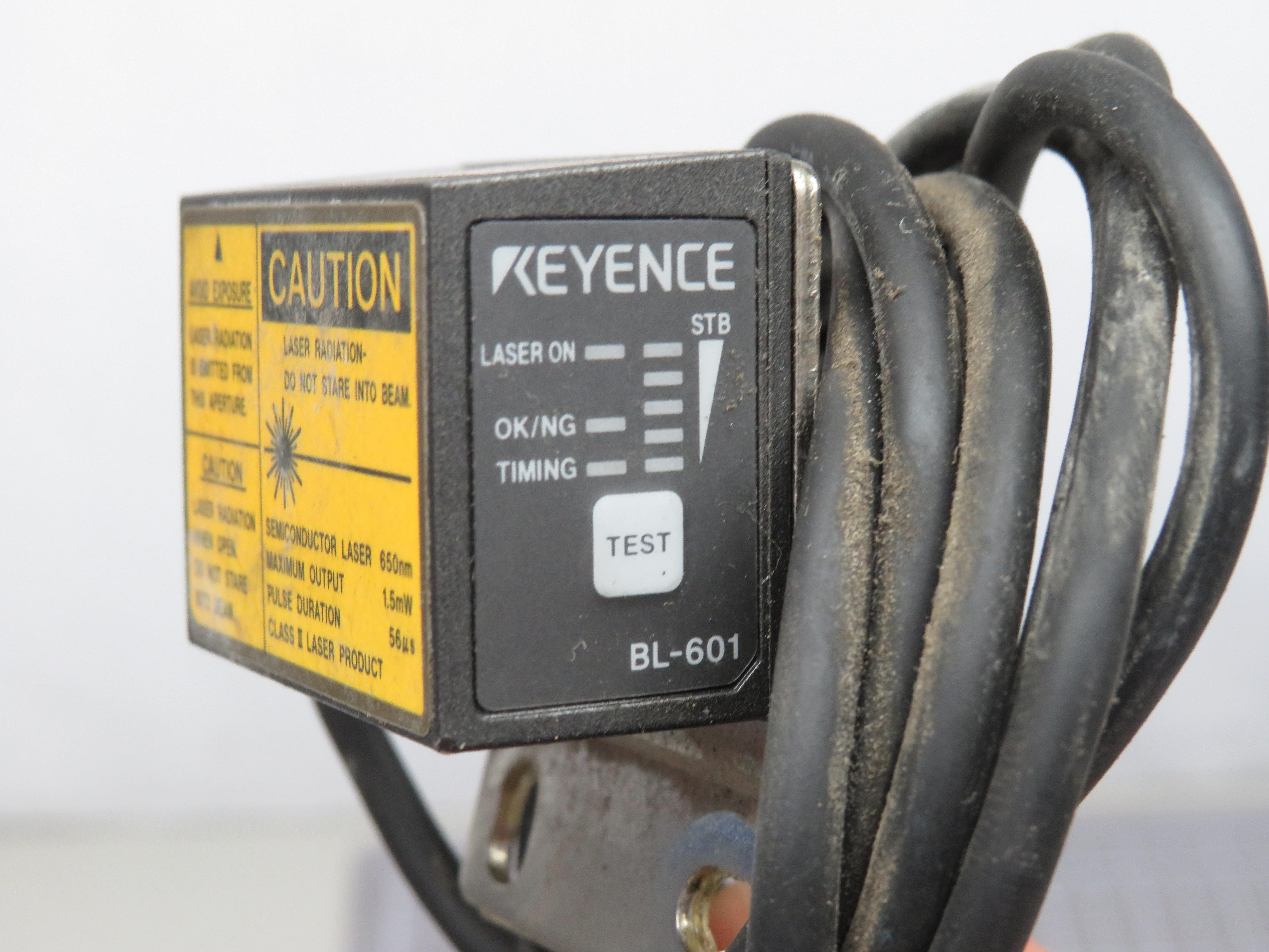 Keyence BL601 Laser Scanner Barcode Reader T157175 eBay